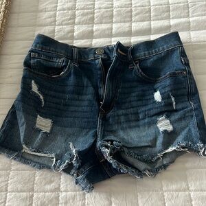 Express brand. Blue jean shorts